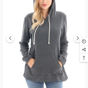 Bearsland Women's Maternity Sweater Clothes Nursing Sweatshirt